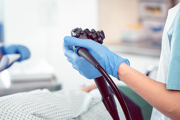 内視鏡検査風景